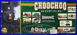Christmas Classic Choo Choo Railway Carriage Train Set Smoke Horn Lights Toy