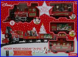 Christmas Disney 2019 Mickey Mouse Holiday Express 36 Piece Train set NIP