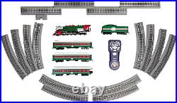 Christmas Express Lionchief Bluetooth Electric HO Gauge Model Train Set with Rem