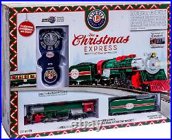 Christmas Express Lionchief Bluetooth Electric HO Gauge Model Train Set with Rem