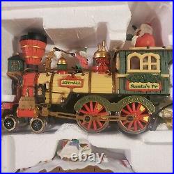Christmas Holiday Express Animated Train Set New Bright Lights Sound Works