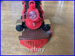 Christmas Magic Express Tree Train Set Holiday Decor Hand Painted QVC