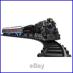 Christmas Polar Express Train Set Remote Control Sounds Whistle Bell Light Track