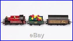 Christmas Santa Express Train Set With Tracks Old Railway Kids Toy Gift Decor