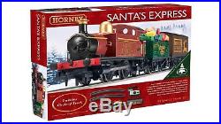 Christmas Santa Express Train Set With Tracks Old Railway Kids Toy Gift Decor
