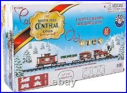 Christmas Spirit Freight Train Set Remote-Controlled & Flexible Track Design