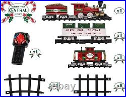 Christmas Spirit Freight Train Set Remote-Controlled & Flexible Track Design