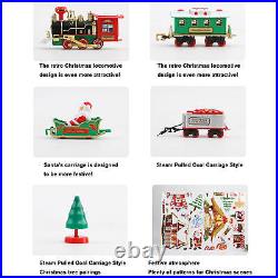 Christmas Train Electric Train Set for Christmas Tree Track Car Christmas-Themed