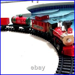 Christmas Train North Pole Express Christmas Train Set Lot fun Xmas