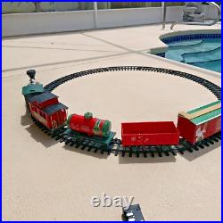 Christmas Train North Pole Express Christmas Train Set Lot fun Xmas