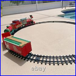 Christmas Train North Pole Express Christmas Train Set Lot fun Xmas