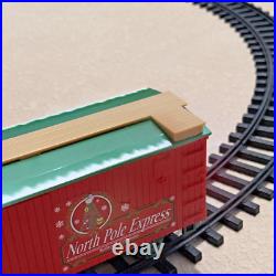 Christmas Train North Pole Express Christmas Train Set Lot fun Xmas