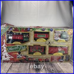 Christmas Train Set (Brand New) Ez-Tec North Pole Express 35 pieces-ELVES CAR