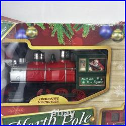 Christmas Train Set (Brand New) Ez-Tec North Pole Express 35 pieces-ELVES CAR