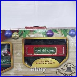 Christmas Train Set (Brand New) Ez-Tec North Pole Express 35 pieces-ELVES CAR