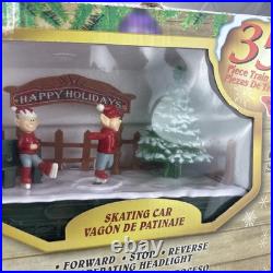 Christmas Train Set (Brand New) Ez-Tec North Pole Express 35 pieces-ELVES CAR