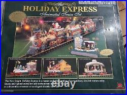 Christmas Train Set Musical Holiday Express New Bright Lights & Music