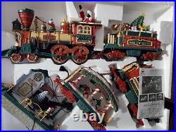 Christmas Train Set Musical Holiday Express New Bright Lights & Music