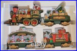 Christmas Train Set Vintage 1997 Holiday Express Animated New Bright