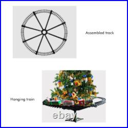 Christmas Train Set With Sounds And Lights Electric Rail Car Toy Mini Train LS