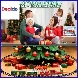 Christmas Train Set with Remote Control Train Toys WithSmoke, Lights & Sound, Chri