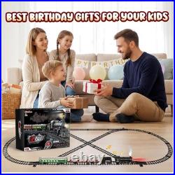 Christmas Train Set with Remote & Rechargeable Battery