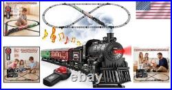 Christmas Train Set with Remote & Rechargeable Battery