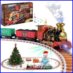 Christmas Train Sets for Around The Tree Electric Medium, Red, Green