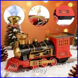 Christmas Train Sets for Around The Tree Electric Medium, Red, Green