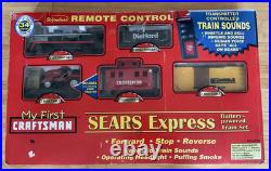Christmas Tree Train Set G Scale Sears Express My First Craftsman RC Wireless
