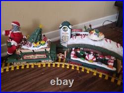 Christmas train set g scale santa express train set comes with lay out