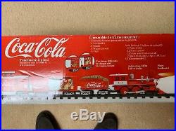 Coca-Cola Lionel Train Set G-Gauge Battery Powered Christmas New In Box! NIB