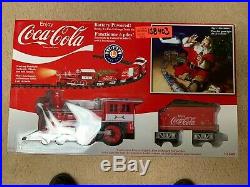 Coca-Cola Lionel Train Set G-Gauge Battery Powered Christmas New In Box! NIB