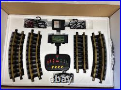 Complete NEW BRIGHT MODEL 380 HOLIDAY EXPRESS ANIMATED TRAIN SET Christmas Santa