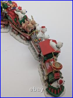 Danbury Mint Bichon Frise Christmas Express Train Set 6-Piece Figurines Danbury Mint Bichon Frise Christmas Express Train Set 6-Piece Figurines