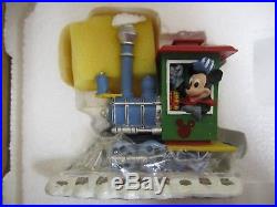 Danbury Mint Disney Mickey's Christmas Train Set