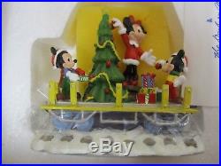 Danbury Mint Disney Mickey's Christmas Train Set