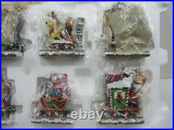 Danbury Mint Garfield Christmas Express Train Set Figurines (Pg157B)