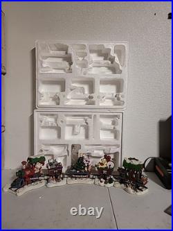 Danbury Mint Garfield & Friends Christmas Express 5 pc Train Set