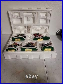 Danbury Mint Garfield & Friends Christmas Express 5 pc Train Set