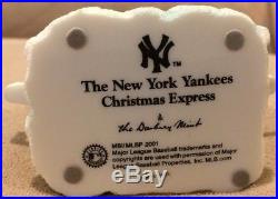 Danbury Mint NEW YORK YANKEES CHRISTMAS EXPRESS Train Set