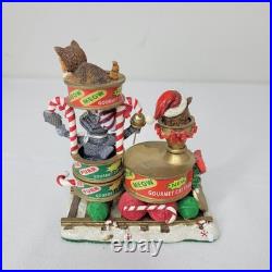 Danbury Mint The Christmas Cat Express Holiday Train Set of 6 Gary Patterson