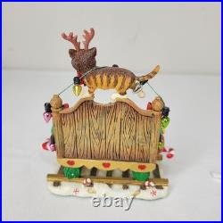 Danbury Mint The Christmas Cat Express Holiday Train Set of 6 Gary Patterson