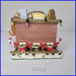 Danbury Mint The Christmas Cat Express Holiday Train Set of 6 Gary Patterson