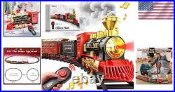 Deluxe Remote Control Train Set with Lights & Sound Perfect for Christmas Fun