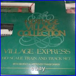 Department 56 Bachmann Heritage Village Express Electric Train SetIn Box