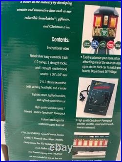 Department 56 Village Express Electric Train Set Bachmann HO Scale 52710 Rare