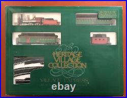 Dept. 56 Heritage Village Collection Village Express HO train set-NEVER USED