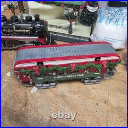 Dept 56 Home For The Holidays Express TRAIN STATION Snow Village Musical Lights