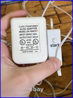 Dept 56 Home For The Holidays Express Train Lights & Sound Works 55320 Gift Set